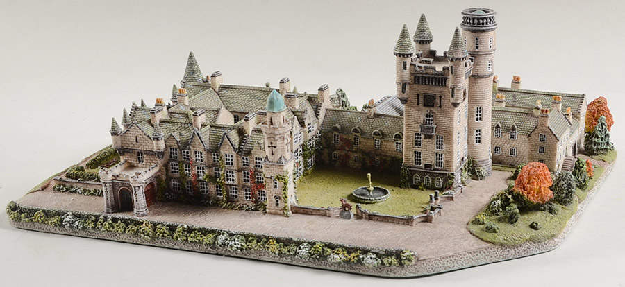 Enchanted Castles Of Europe Balmoral Castle - No Box by Danbury Mint-1