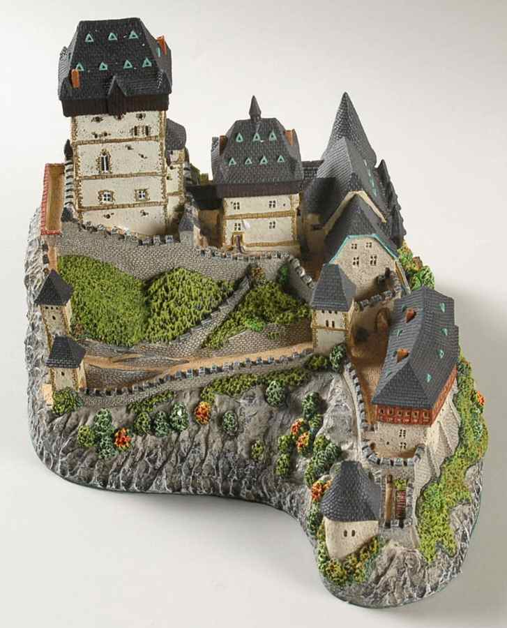 Enchanted Castles Of Europe Karlstejn - Boxed by Danbury Mint-1