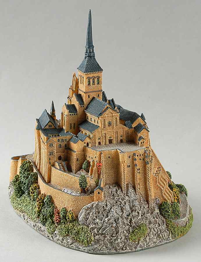 Enchanted Castles Of Europe Mont Saint-Michel - Boxed by Danbury Mint-1