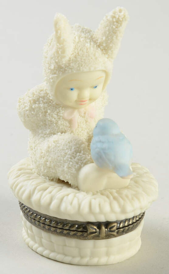 Snowbabies Hinged Box Tweet Tweet Tweet - No Box by Department 56-1