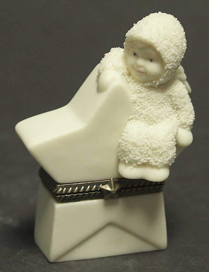 Snowbabies Hinged Box Super Star - With Box by Department 56-1