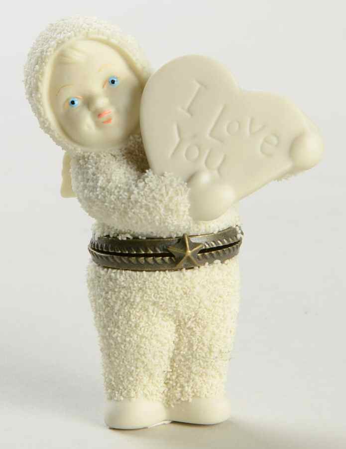 Snowbabies Hinged Box Sweet Heart - Boxed by Department 56-1