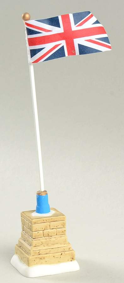 General Village Accessories Tudor Gardens Union Flag - Nb775, No Box by Department 56-1