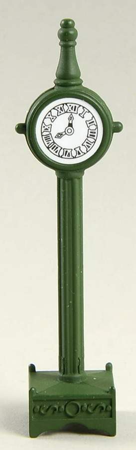 General Village Accessories Town Clock-Green - No Box by Department 56-1