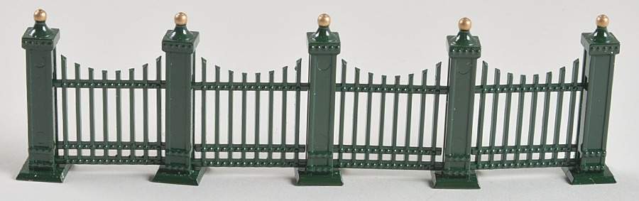 General Village Accessories Wrought Iron Fence Extensions W-7" - Boxed by Department 56-1