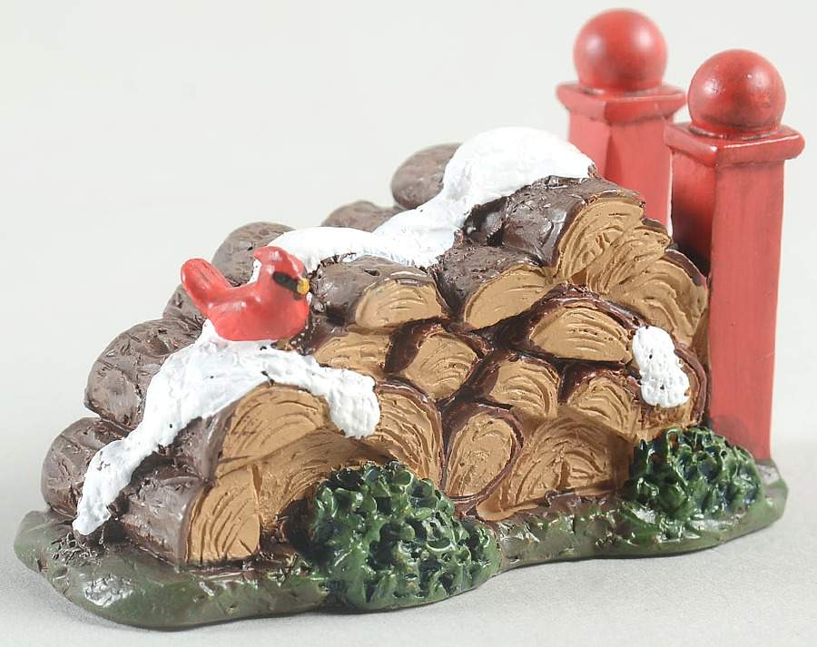 General Village Accessories Village Fireplace Wood - With Box by Department 56-1
