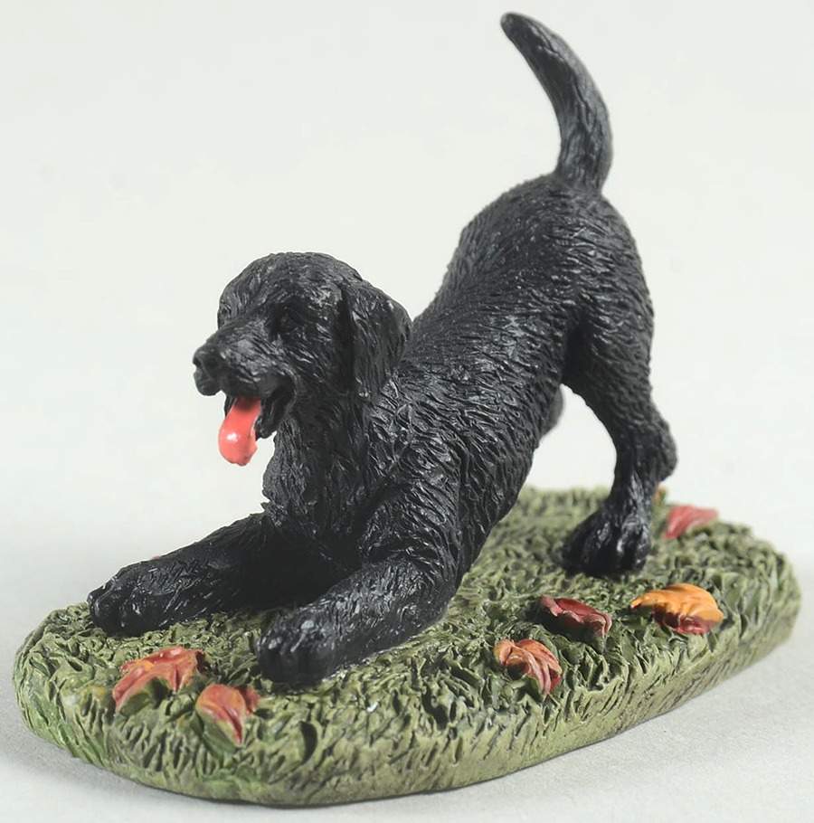 Harvest Collection Accessories Playful Black Lab - No Box by Department 56-1