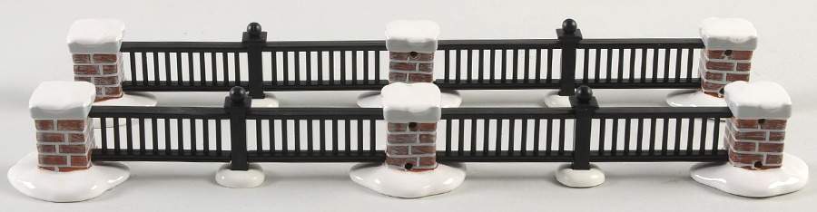 General Village Accessories Village Straight Fence - Boxed by Department 56-1