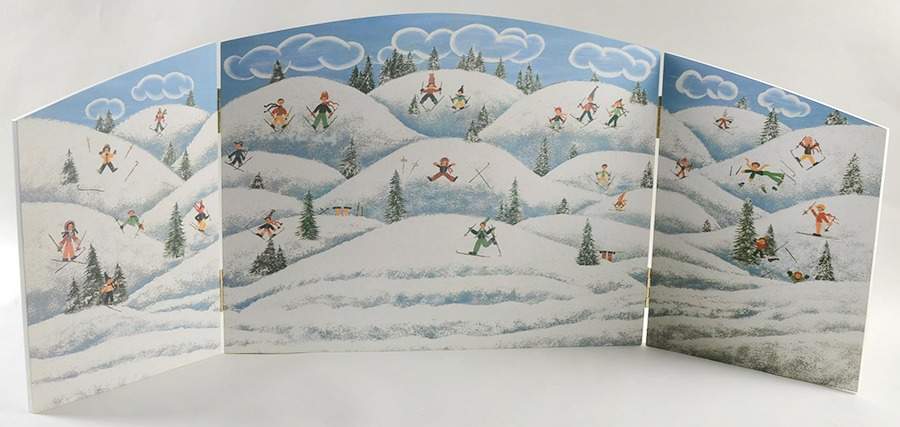 General Village Accessories Winter Scene Backdrop - Nb386, No Box by Department 56-1