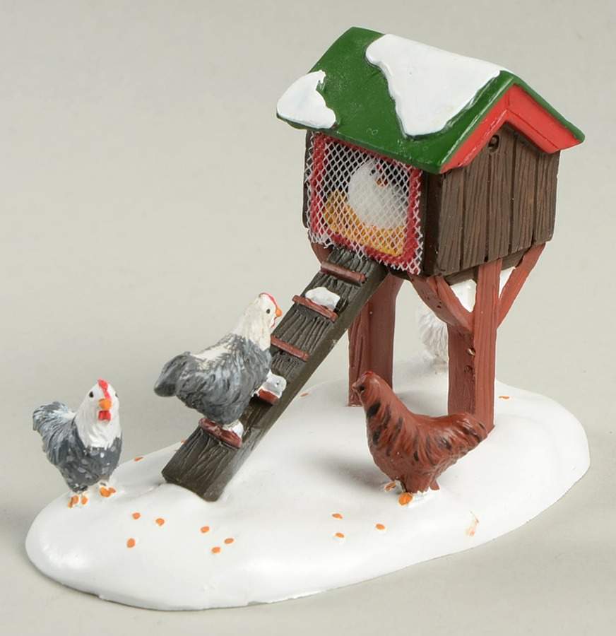 General Village Accessories Mistletoe Farm Chicken House - With Box Bx776 by Department 56-1