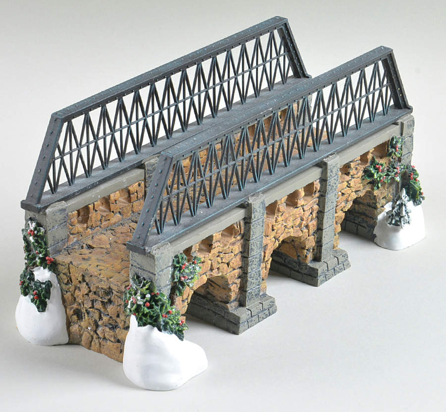 General Village Accessories Stone Trestle Bridge - W-9 1/4" - With Box by Department 56-1