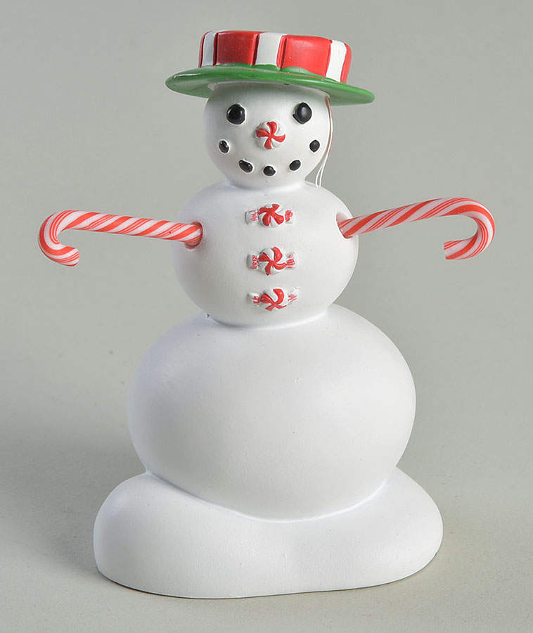 General Village Accessories Peppermint Snowman - With Box Bx913 by Department 56-1