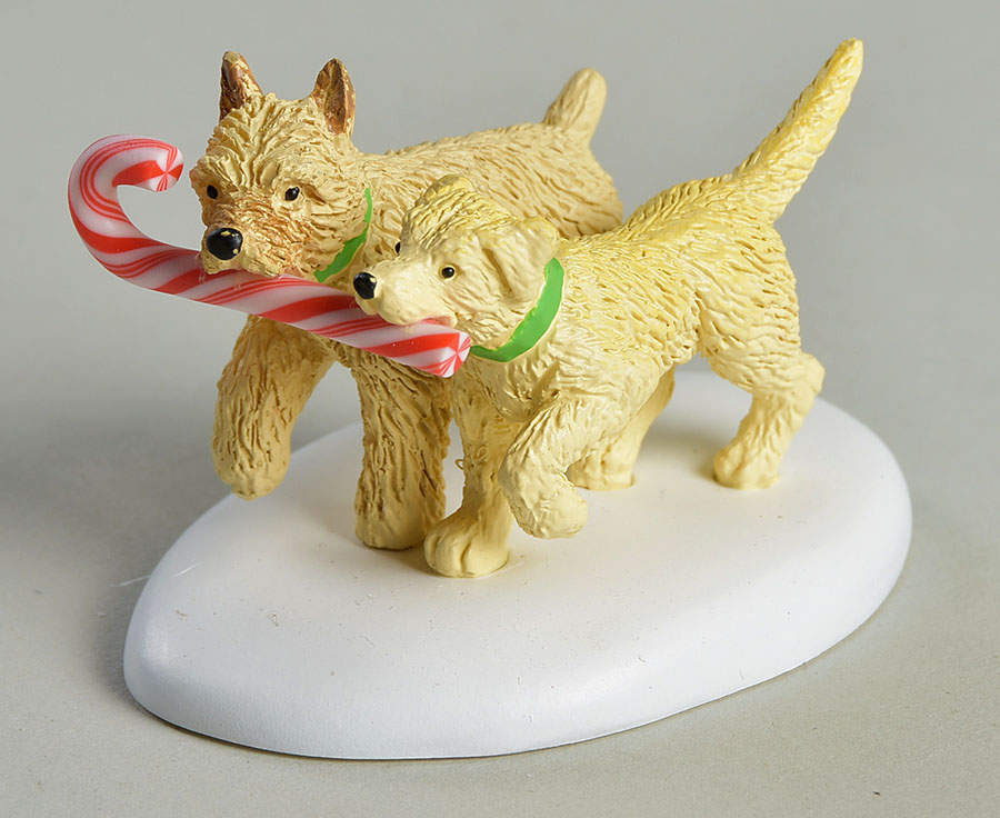 General Village Accessories Peppermint Pups - With Box Bx912 by Department 56-1