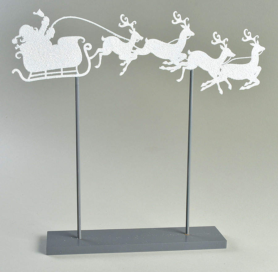 General Village Accessories Santa's Sleigh Silhouette - With Box Bx919 by Department 56-1