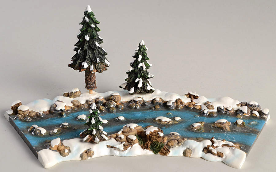 General Village Accessories Mill Creek-Curved Section - Boxed by Department 56-1