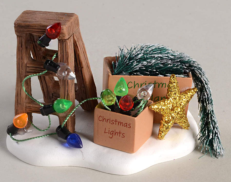 General Village Accessories Ready To Decorate - With Box Bx900 by Department 56-1
