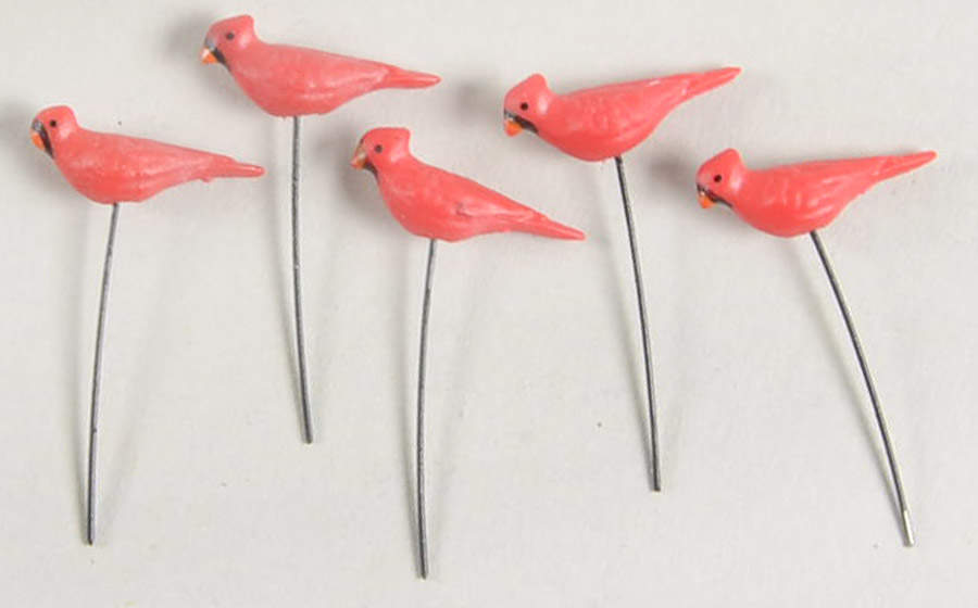 General Village Accessories Cardinal Christmas Cardinals - Nb937, No Box by Department 56-1