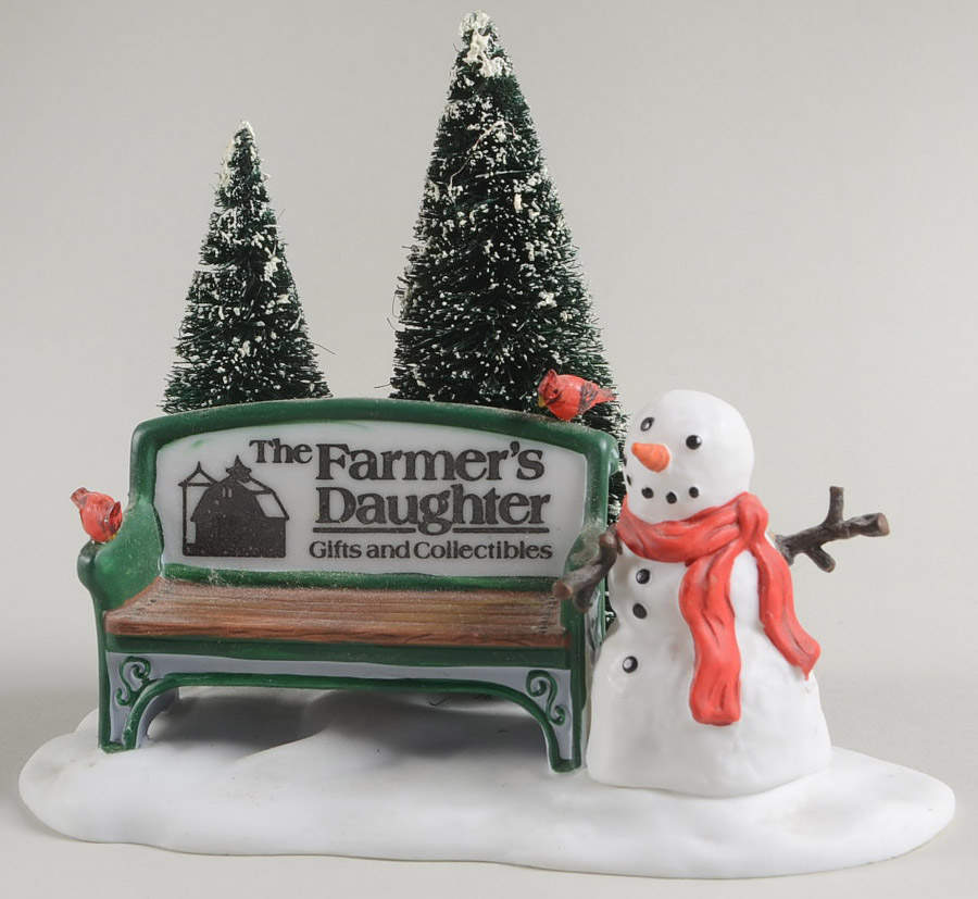 General Village Accessories Our Own Village Park Bench - Nb944, No Box by Department 56-1