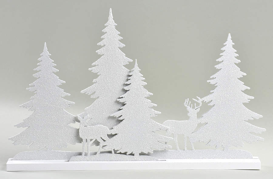 General Village Accessories Woodsy Silhouette - With Box Bx960 by Department 56-1