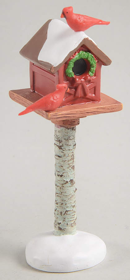 General Village Accessories Cardinal Christmas Bird Feeder - With Box Bx956 by Department 56-1