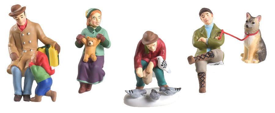 General Village Accessories Holiday In The Park (Set Of 4) - Nb978, No Box by Department 56-1