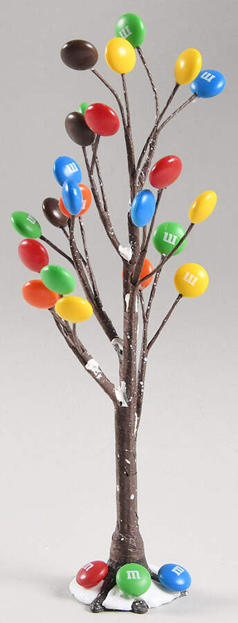 General Village Accessories M&M's Tree - Boxed by Department 56-1