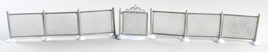 General Village Accessories Chain Link Fence With Gate - Boxed by Department 56-1