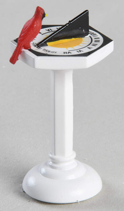 General Village Accessories Picket Lane Sundial - With Box Bx693 by Department 56-1