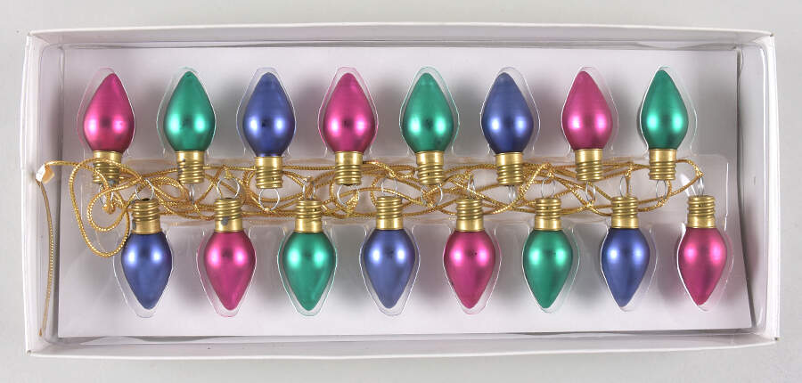 Department 56 Ornaments Christmas Bulb Garland - Boxed by Department 56-1