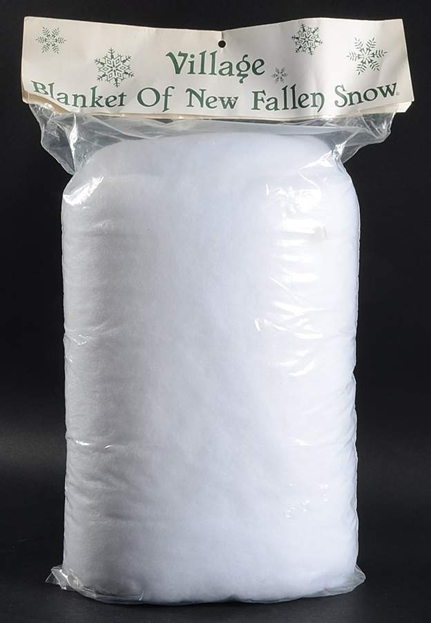 General Village Accessories Blanket Of New Fallen Snow-W-2 Ft X 5 Ft - Boxed by Department 56-1