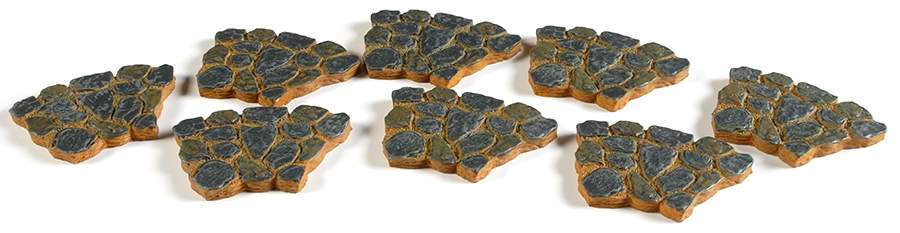 General Village Accessories Slate Stone Corners - No Box by Department 56-1