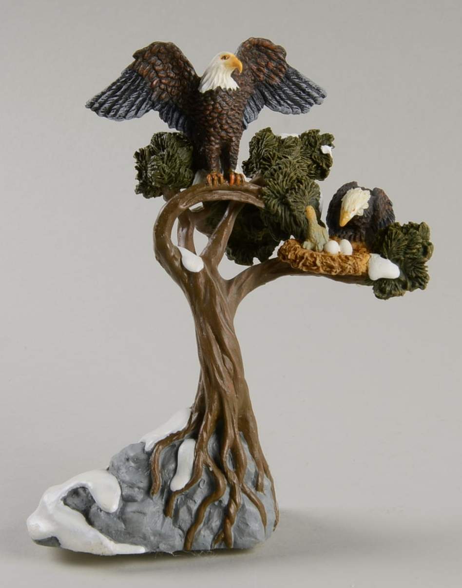 General Village Accessories Bald Eagle Nesting - Boxed by Department 56-1