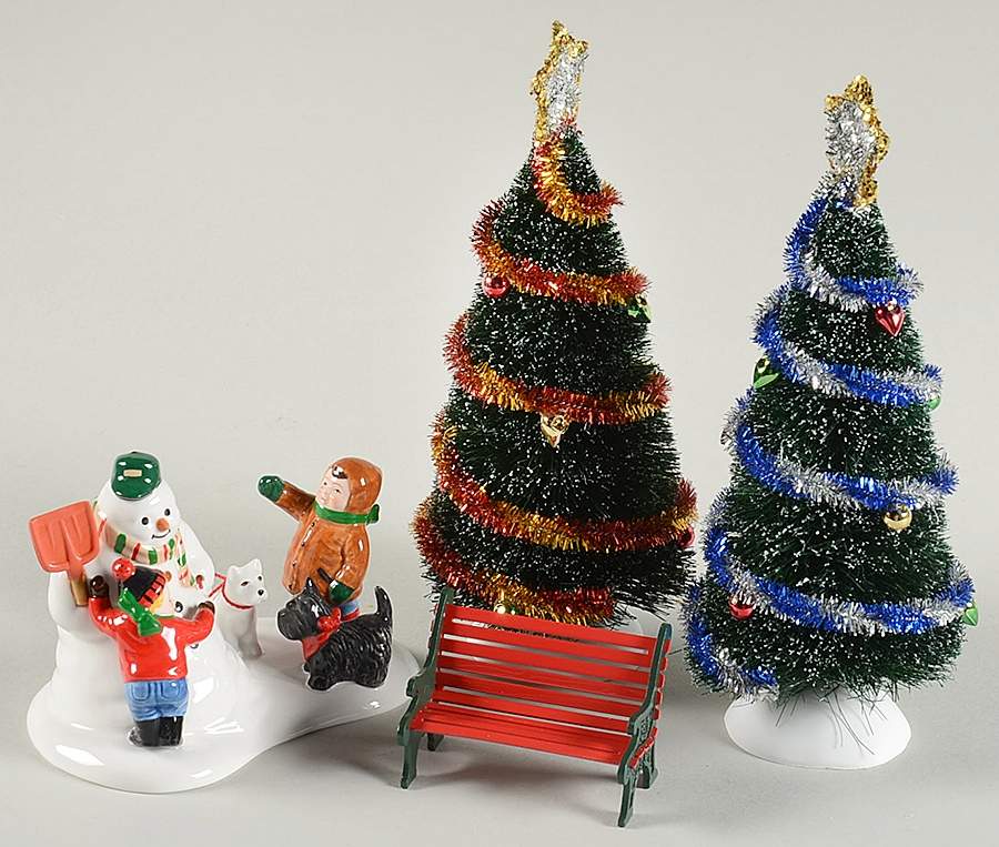 General Village Accessories Snowy Landscape Set - Bx401 With Box by Department 56-1