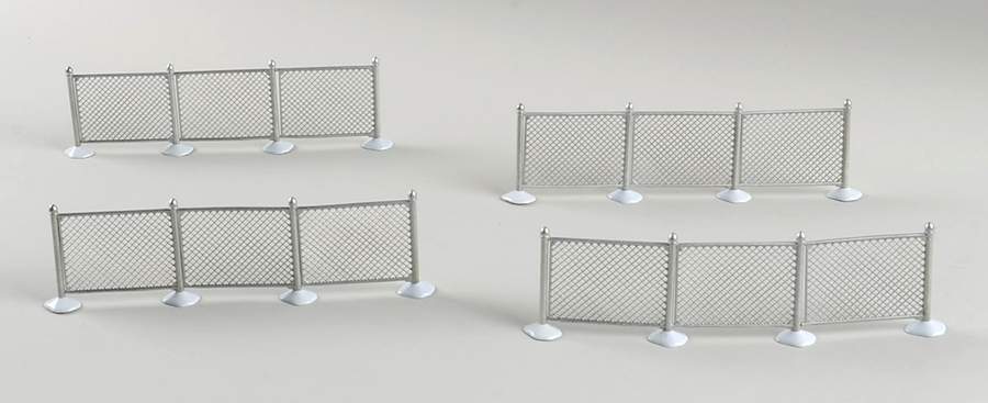 General Village Accessories Chain Link Fence Extensions-Set Of 4 - Boxed by Department 56-1