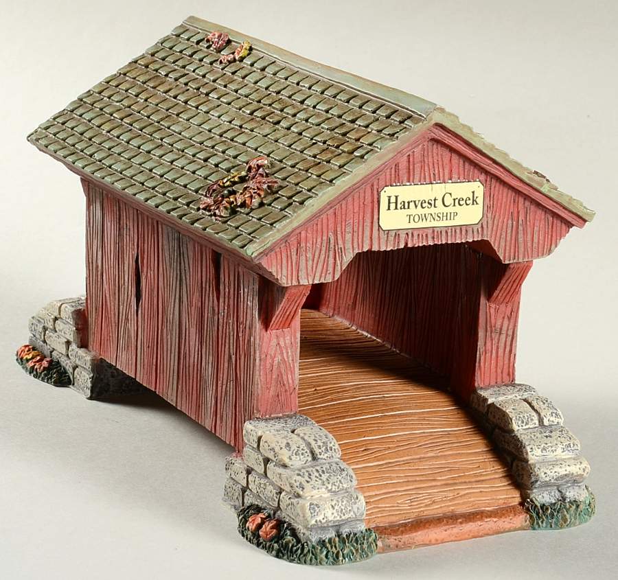 Harvest Collection Accessories Harvest Fields Covered Bridge - Boxed by Department 56-1
