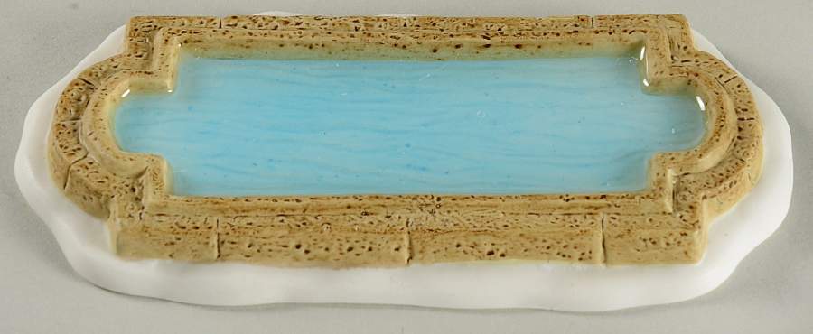 General Village Accessories Tudor Gardens Reflecting Pool - Nb788, No Box by Department 56-1