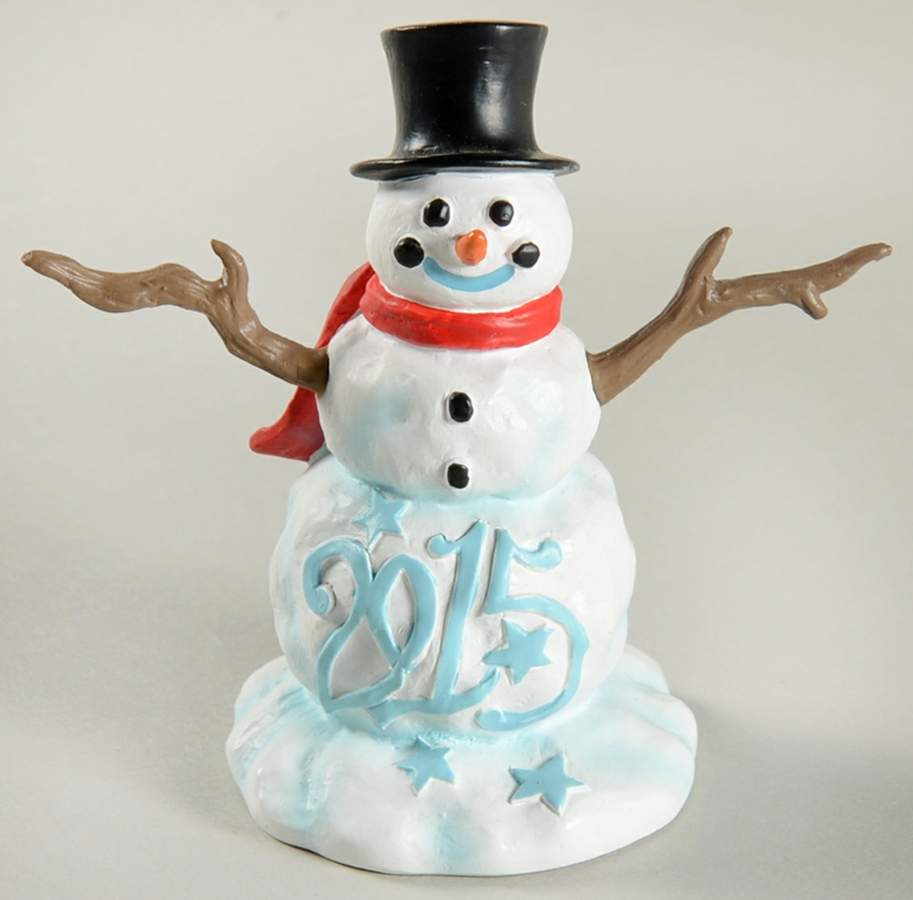 Lucky the Snowman Lucky The Snowman, 2015 - No Box by Department 56-1