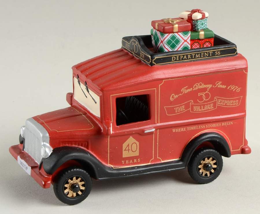 General Village Accessories Village Express Van-40th Anniversary - With Box Bx811 by Department 56-1