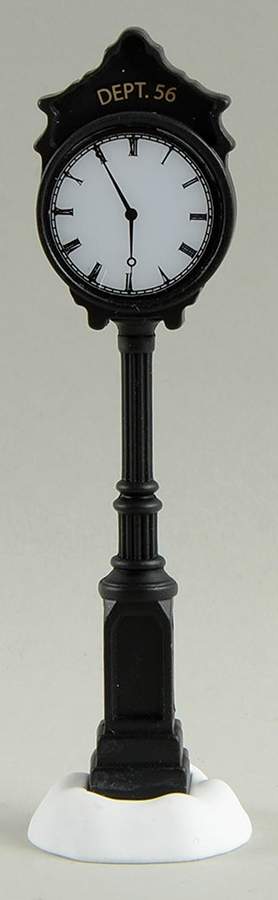 General Village Accessories Town Clock - With Box Bx817 by Department 56-1