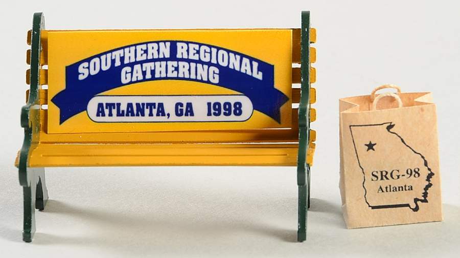 General Village Accessories Southern Regional Park Bench - No Box by Department 56-1