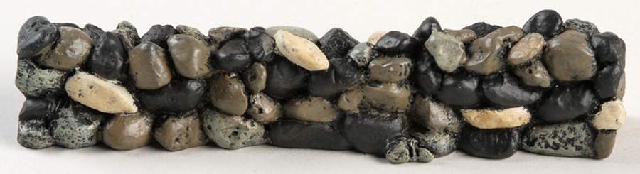 General Village Accessories Single Fieldstone Wall No Branch - No Box 767b by Department 56-1