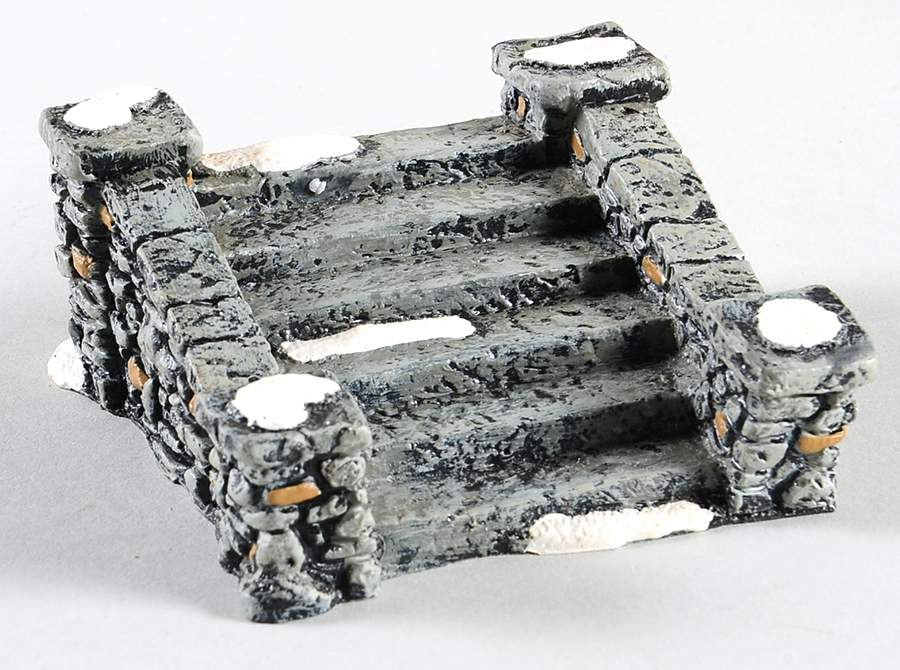 General Village Accessories Limestone Steps - With B0x Bx844 by Department 56-1
