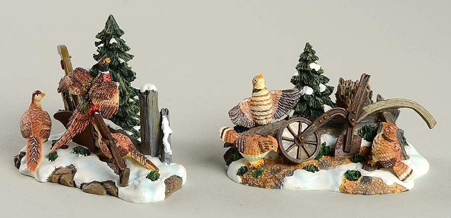 General Village Accessories Birds Out Back-Set Of 2 - Wtih Box Bx376 by Department 56-1