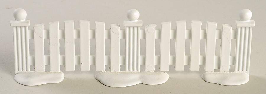 General Village Accessories White Picket Fence - Single - No Box by Department 56-1