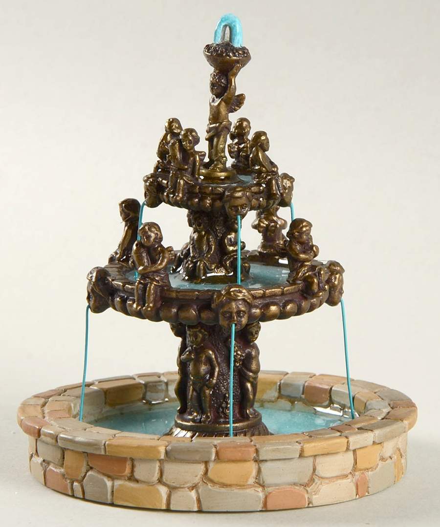 General Village Accessories Memorial Fountain - Nb826, No Box by Department 56-1