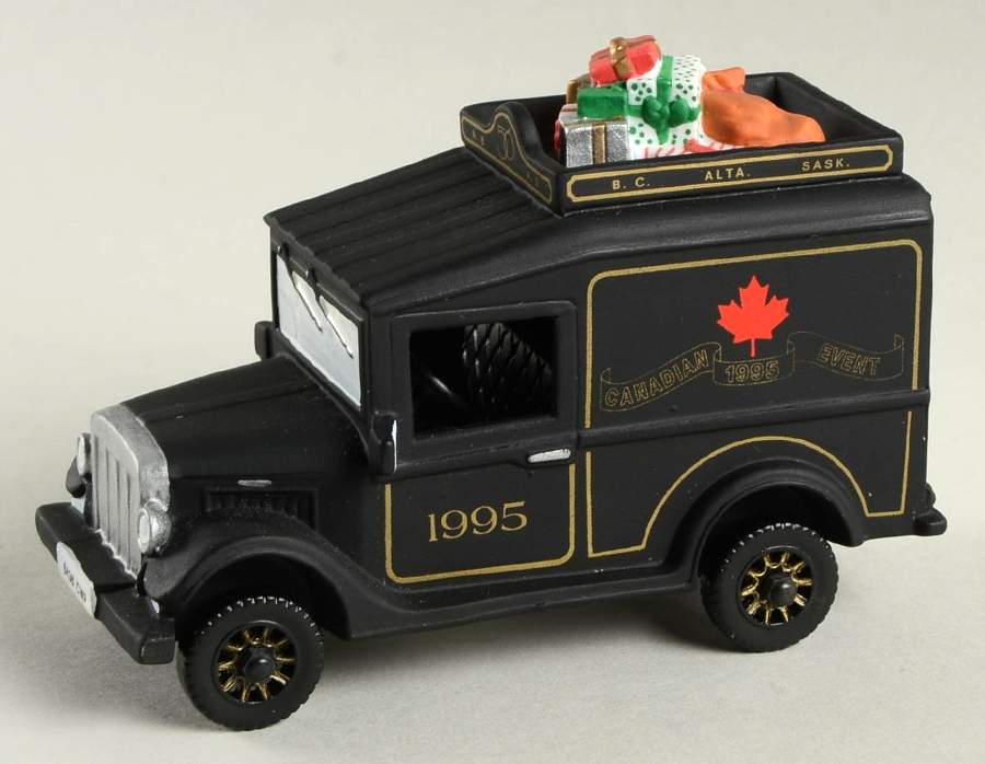 General Village Accessories Village Express Van 1995 Canadian Event - With Box Bx843 by Department 56-1