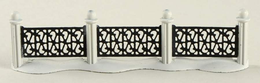 General Village Accessories Wrought Iron Fence-Set Of 4 - Boxed by Department 56-1