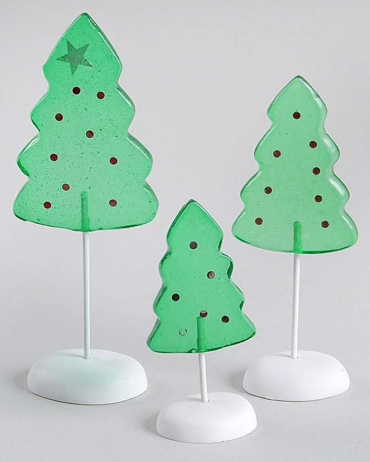 General Village Accessories Candy Corner Trees - With Box Bx829 by Department 56-1