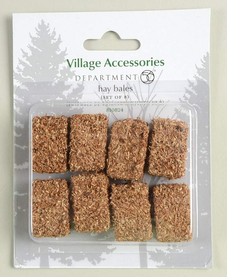 Harvest Collection Accessories Hay Bales - Boxed by Department 56-1