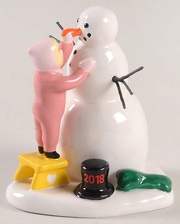 Lucky the Snowman Lucky The Snowman, 2018 - No Box by Department 56-1